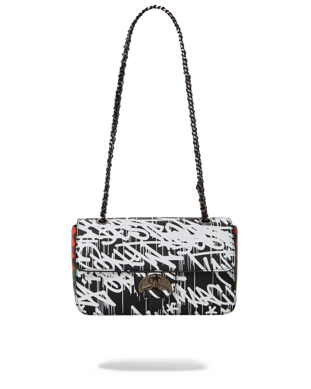 NIGHT NIGHT SHARKCHAIN HANDBAG