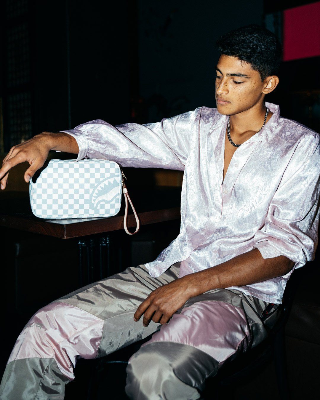 ROSE ALL DAY LA PALAIS TOILETRY BAG