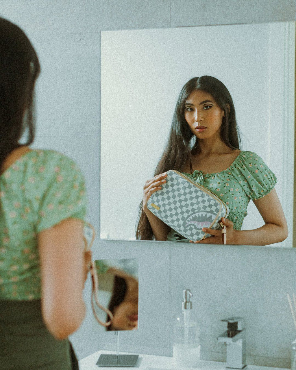 ROSE ALL DAY LA PALAIS TOILETRY BAG