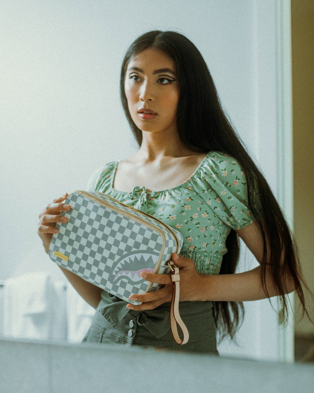 ROSE ALL DAY LA PALAIS TOILETRY BAG