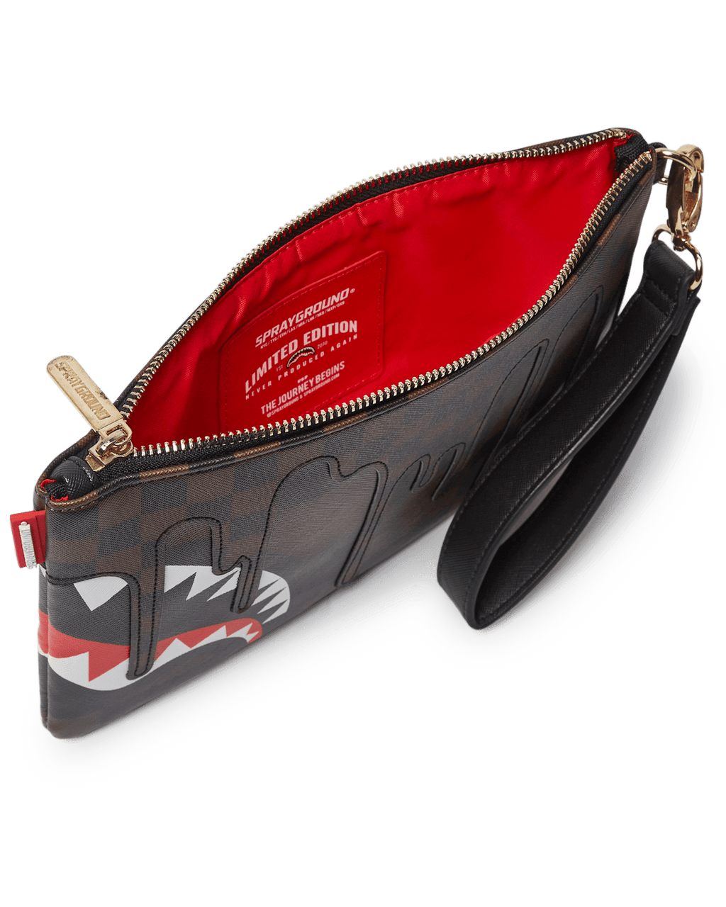 XTC SHARKS IN PARIS CROSSOVER CLUTCH