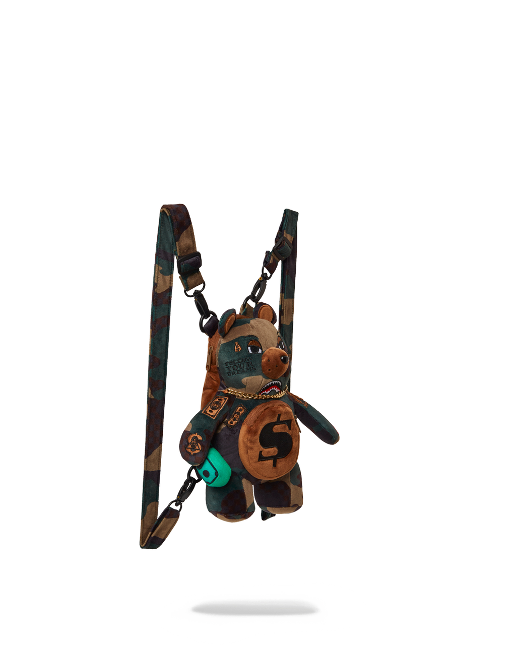 BEARCUB BACKPACK - CAMOCHECK MONEYBEAR