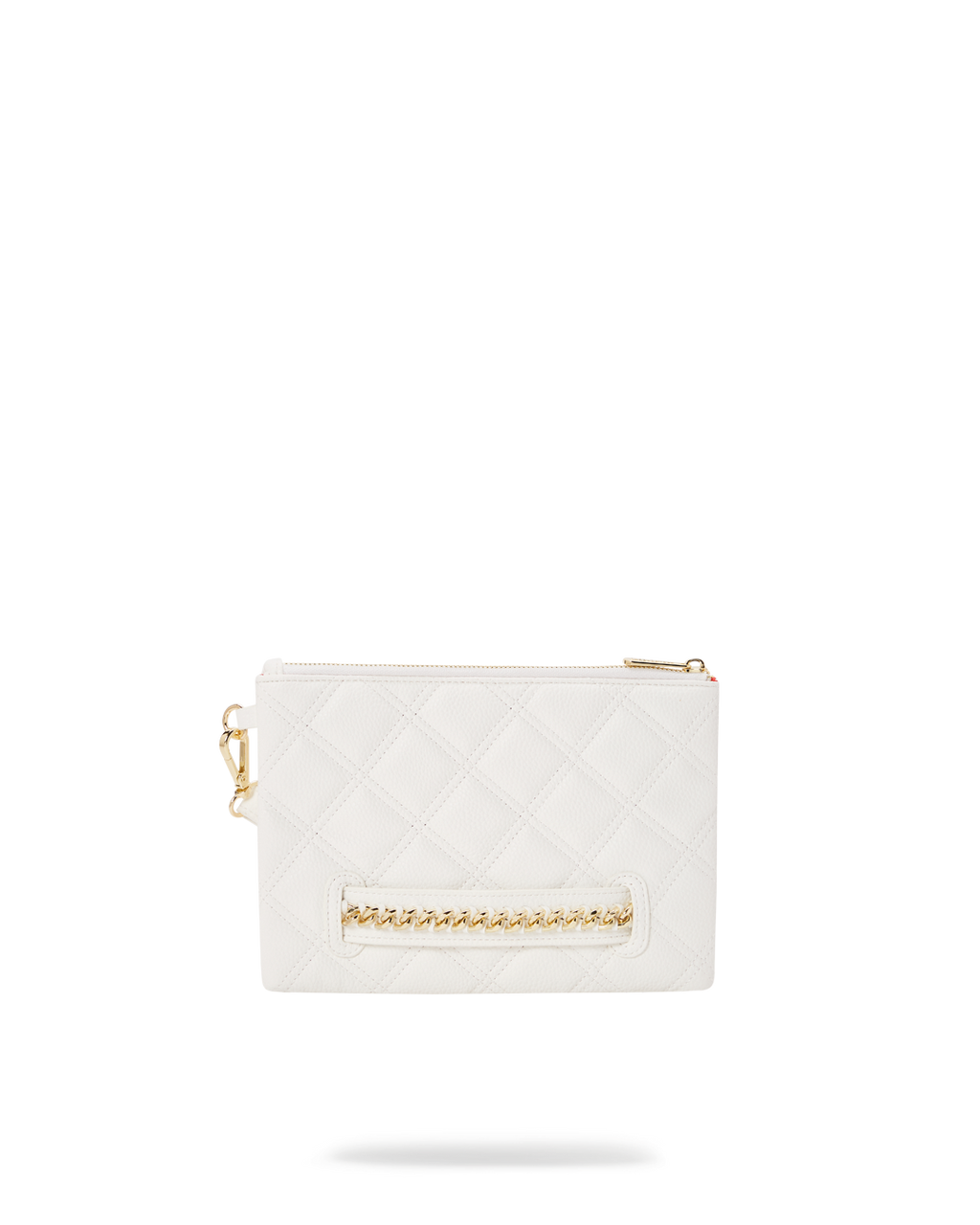 RIVIERA LE BLANC GOLD  CHAIN SHARK CROSSOVER CLUTCH