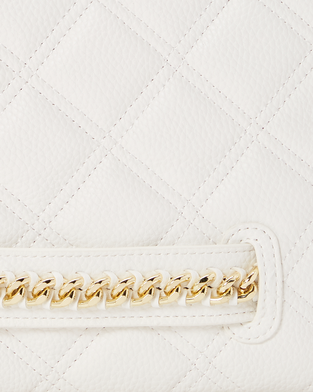 RIVIERA LE BLANC GOLD  CHAIN SHARK CROSSOVER CLUTCH
