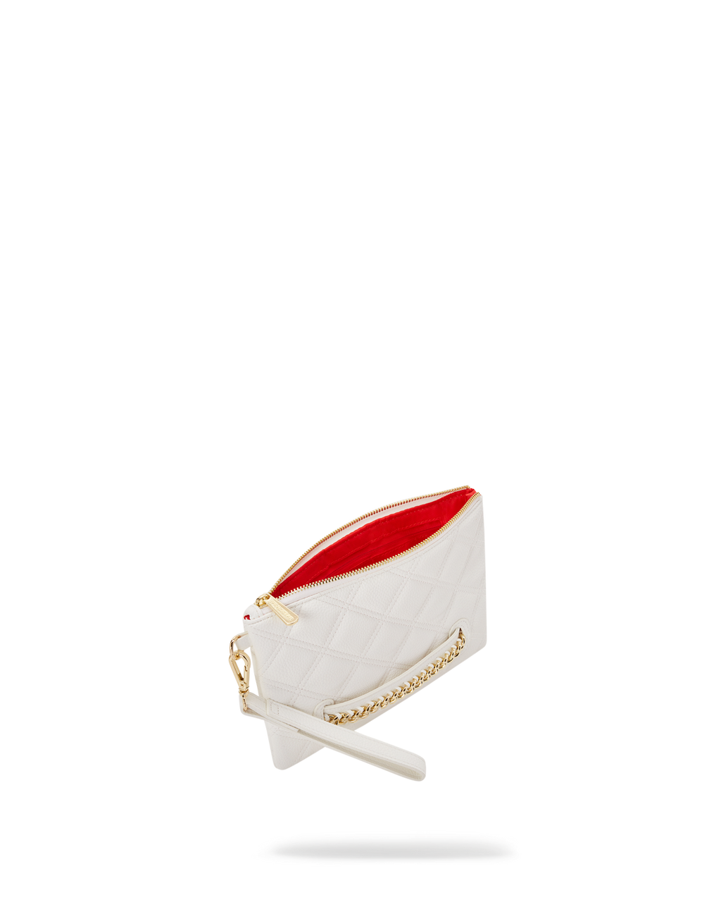RIVIERA LE BLANC GOLD  CHAIN SHARK CROSSOVER CLUTCH