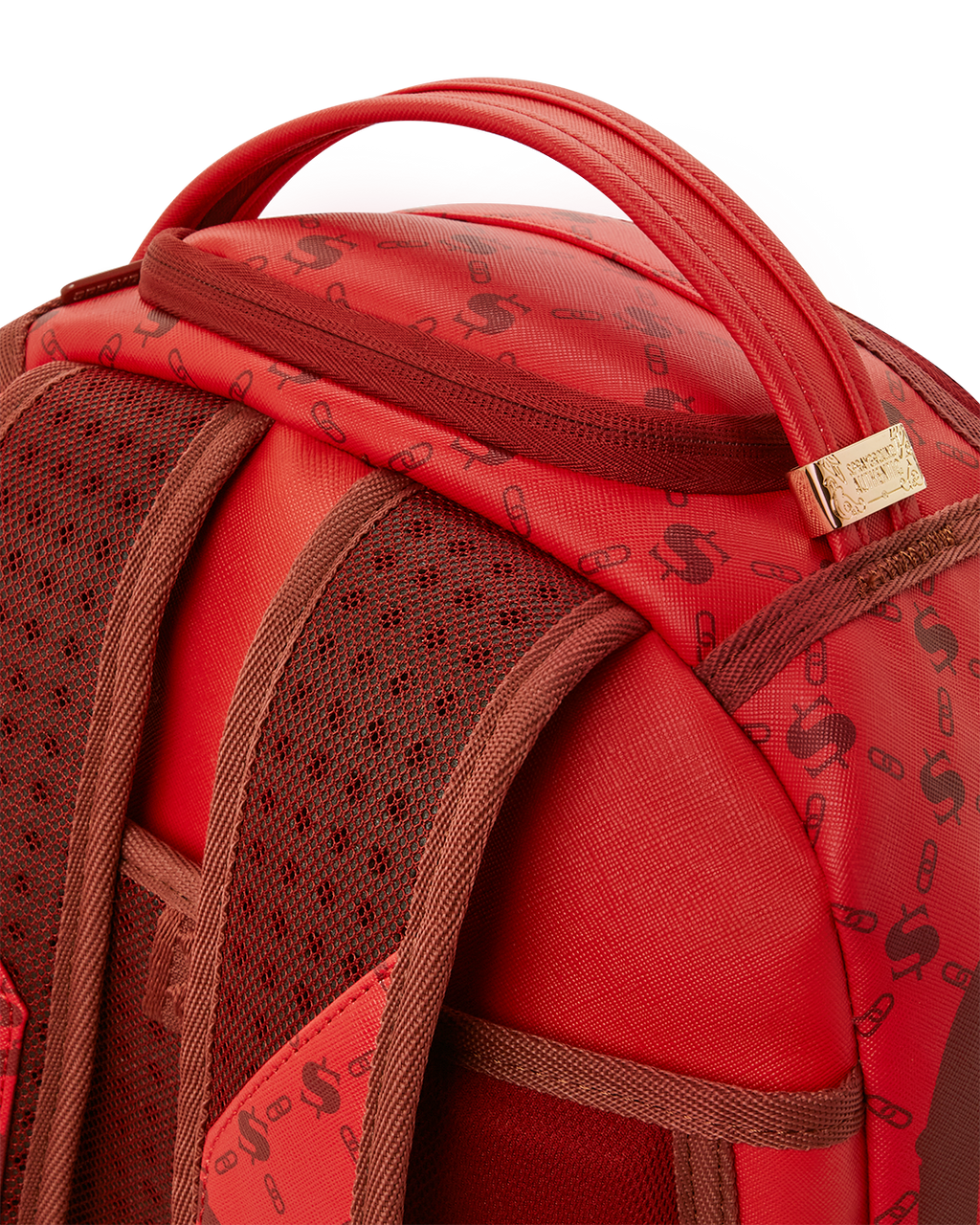 MONEY PATTERN BRICK BACKPACK (DLXV)