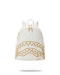 RIVIERA LE BLANC GOLD CHAIN SHARK SAVAGE BACKPACK