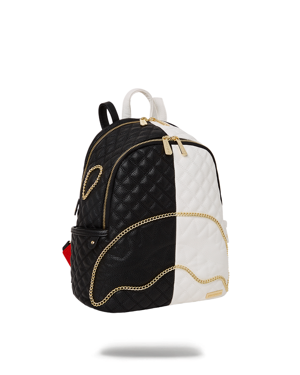 LEVELED UP SPLIT QUILT SHARK SAVAGE BACKPACK
