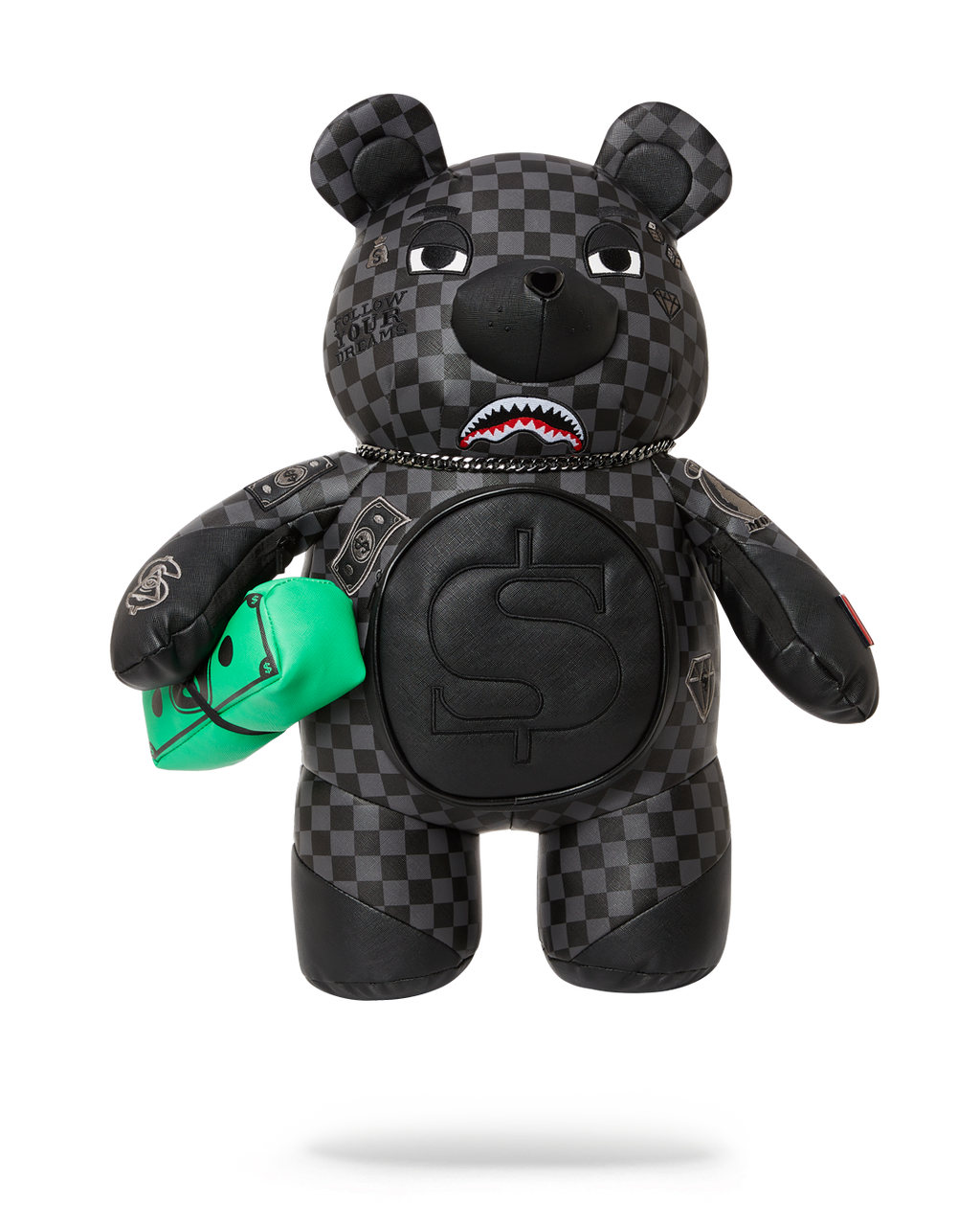 HENNY AIIR TO THE THRONE MONEYBEAR TEDDYBEAR BACKPACK