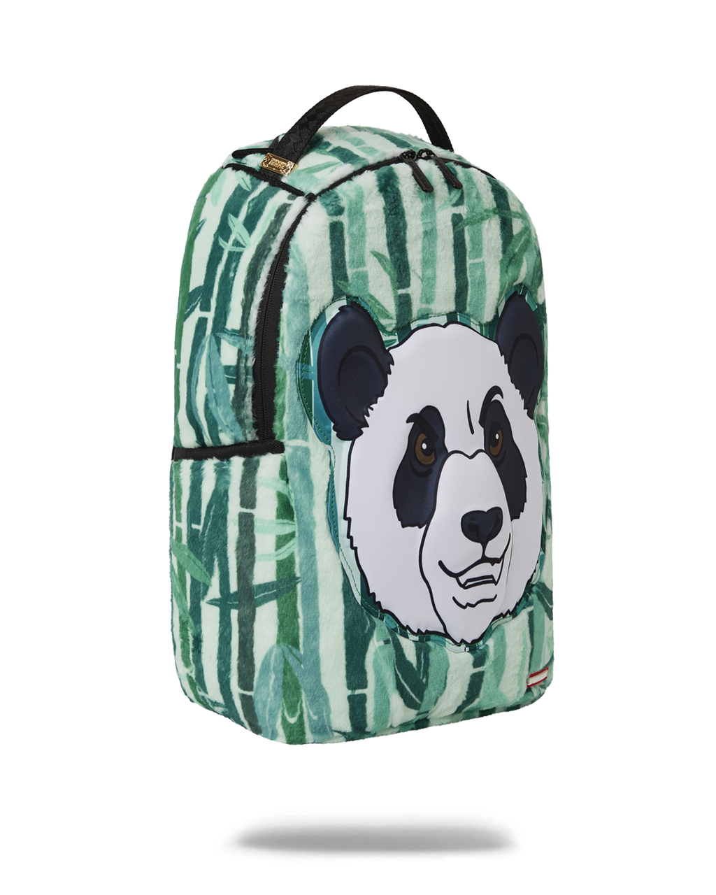 PANDA COZY VELOUR FUR BACKPACK