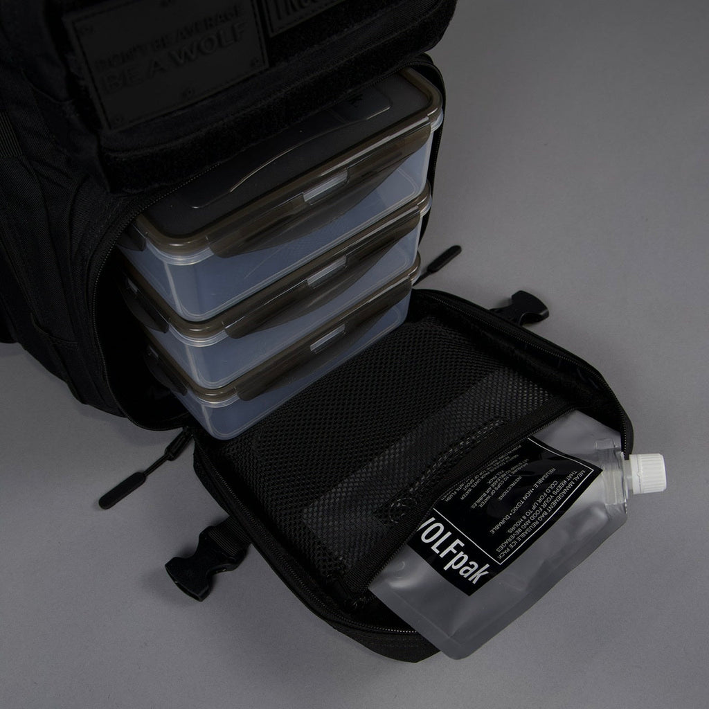 25L Alpha Black Meal Prep Management