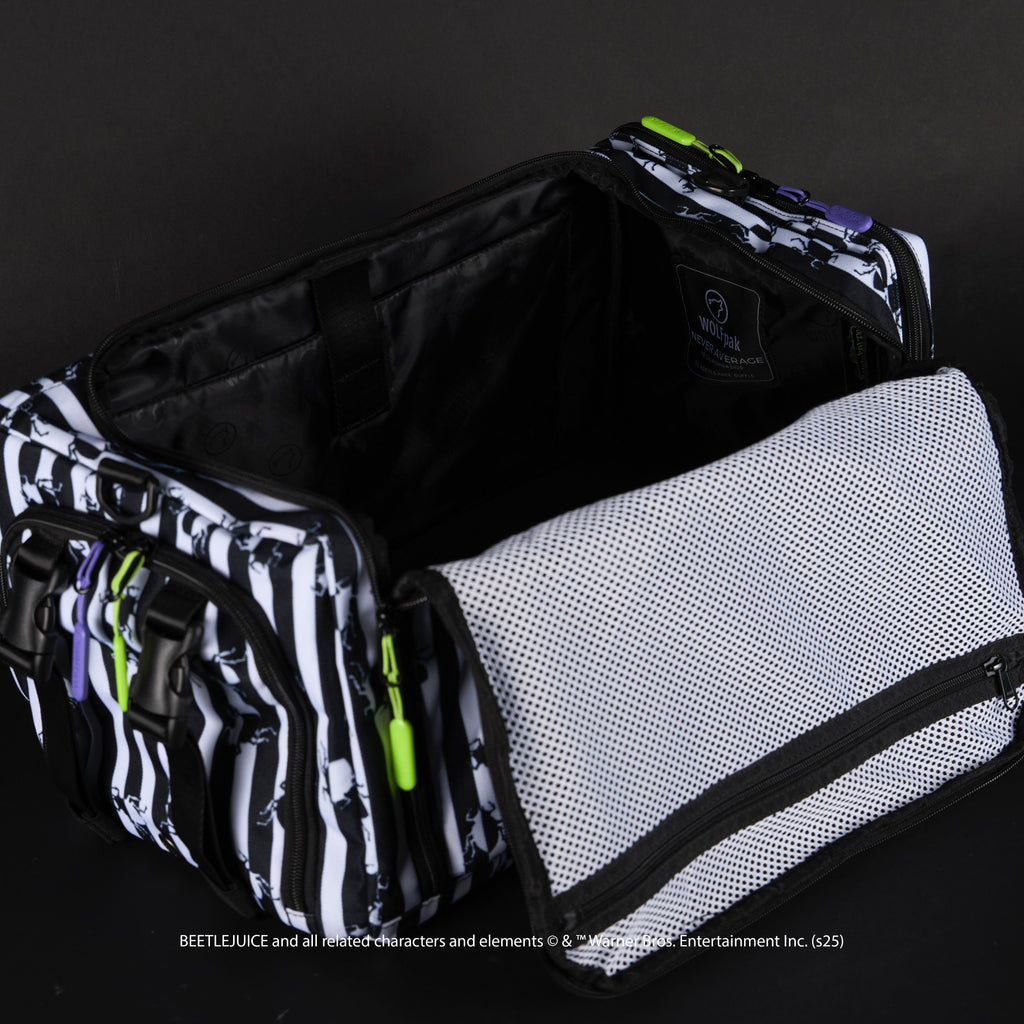 30L Perfect Duffle Bag Beetlejuice