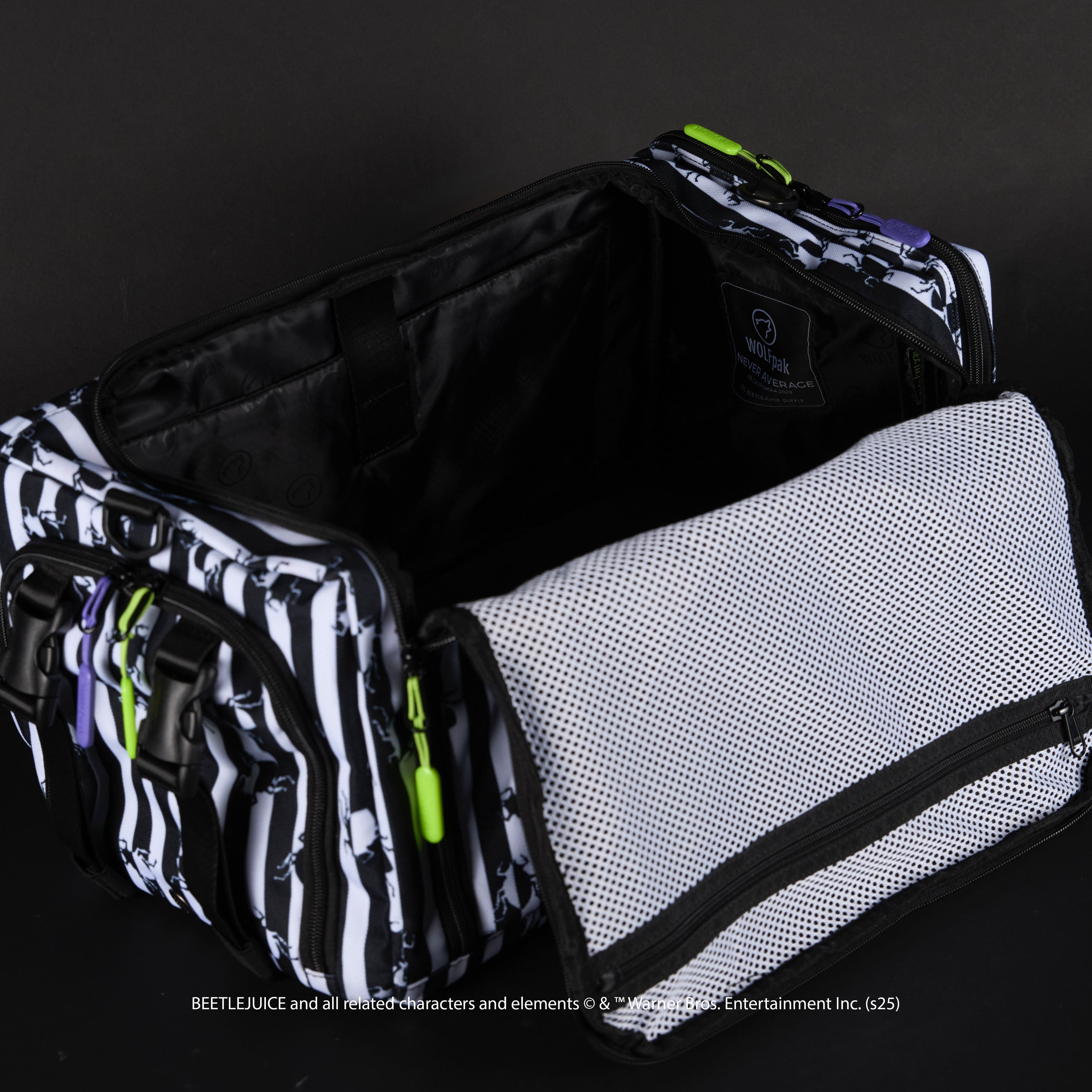 30L Perfect Duffle Bag Beetlejuice