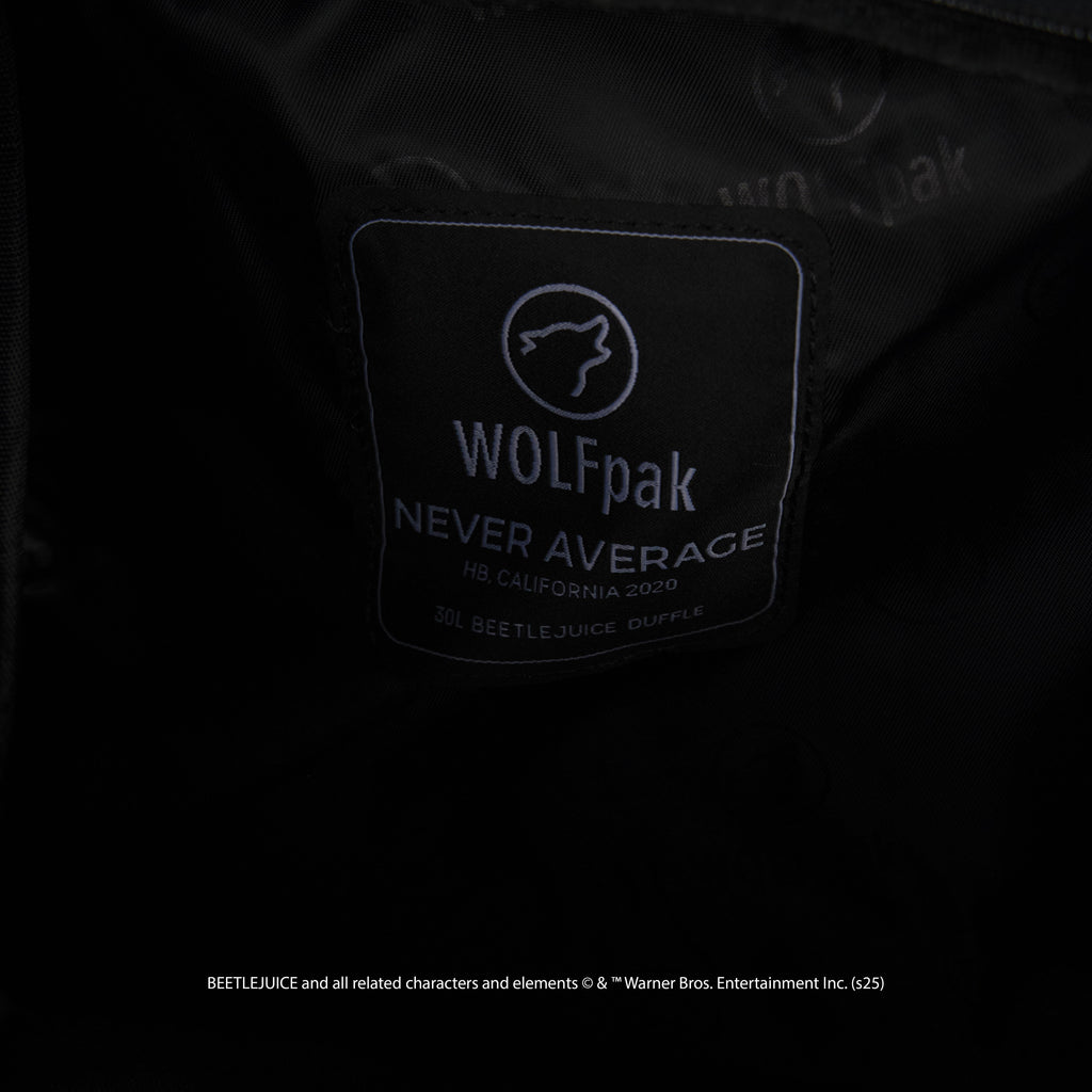 30L Perfect Duffle Bag Beetlejuice