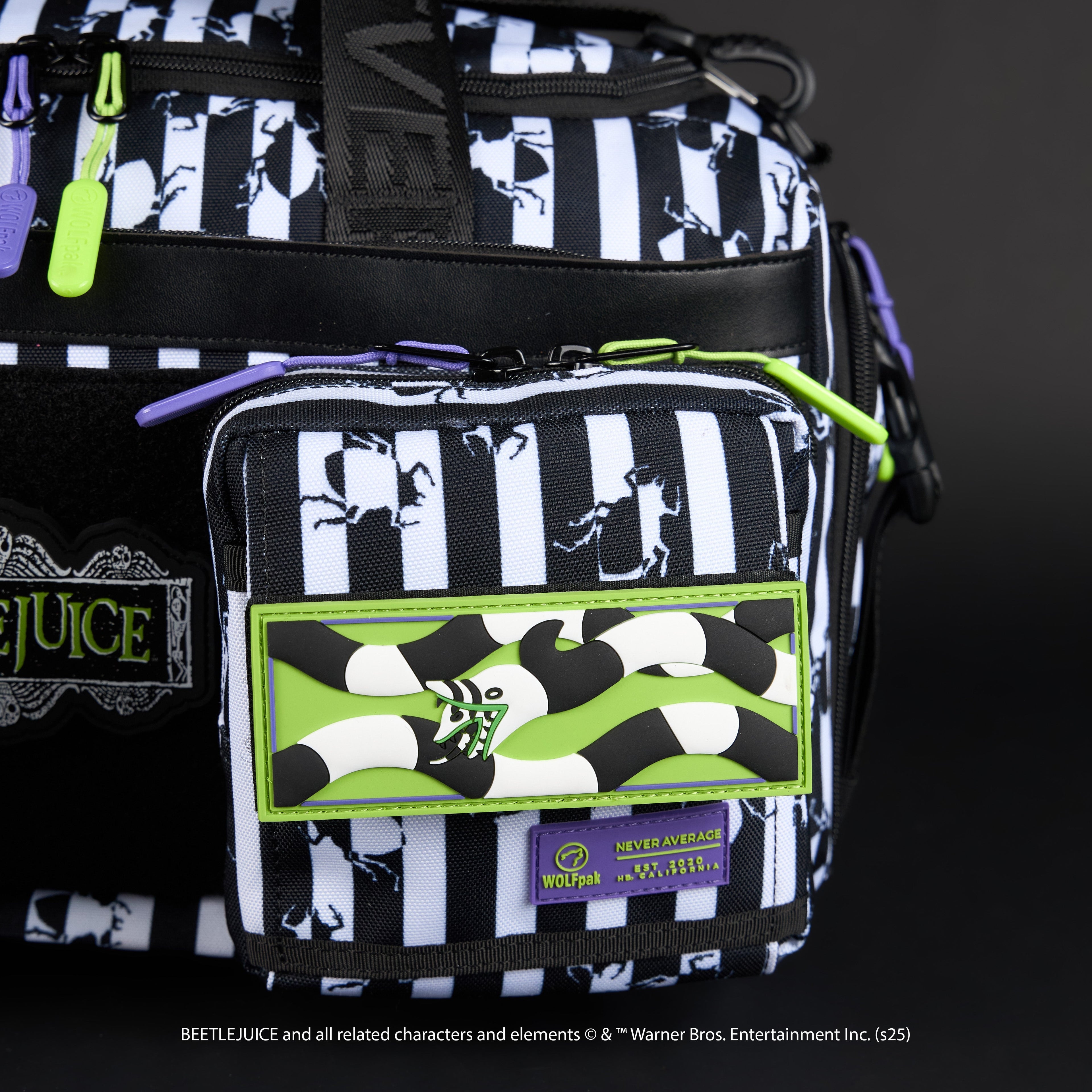 30L Perfect Duffle Bag Beetlejuice