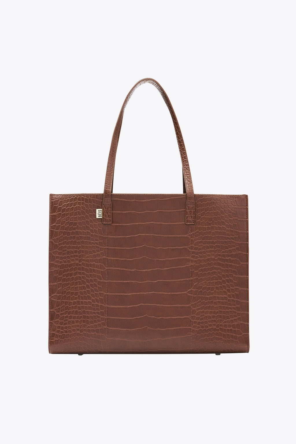 Resale The Large Work Tote in Maple Croc