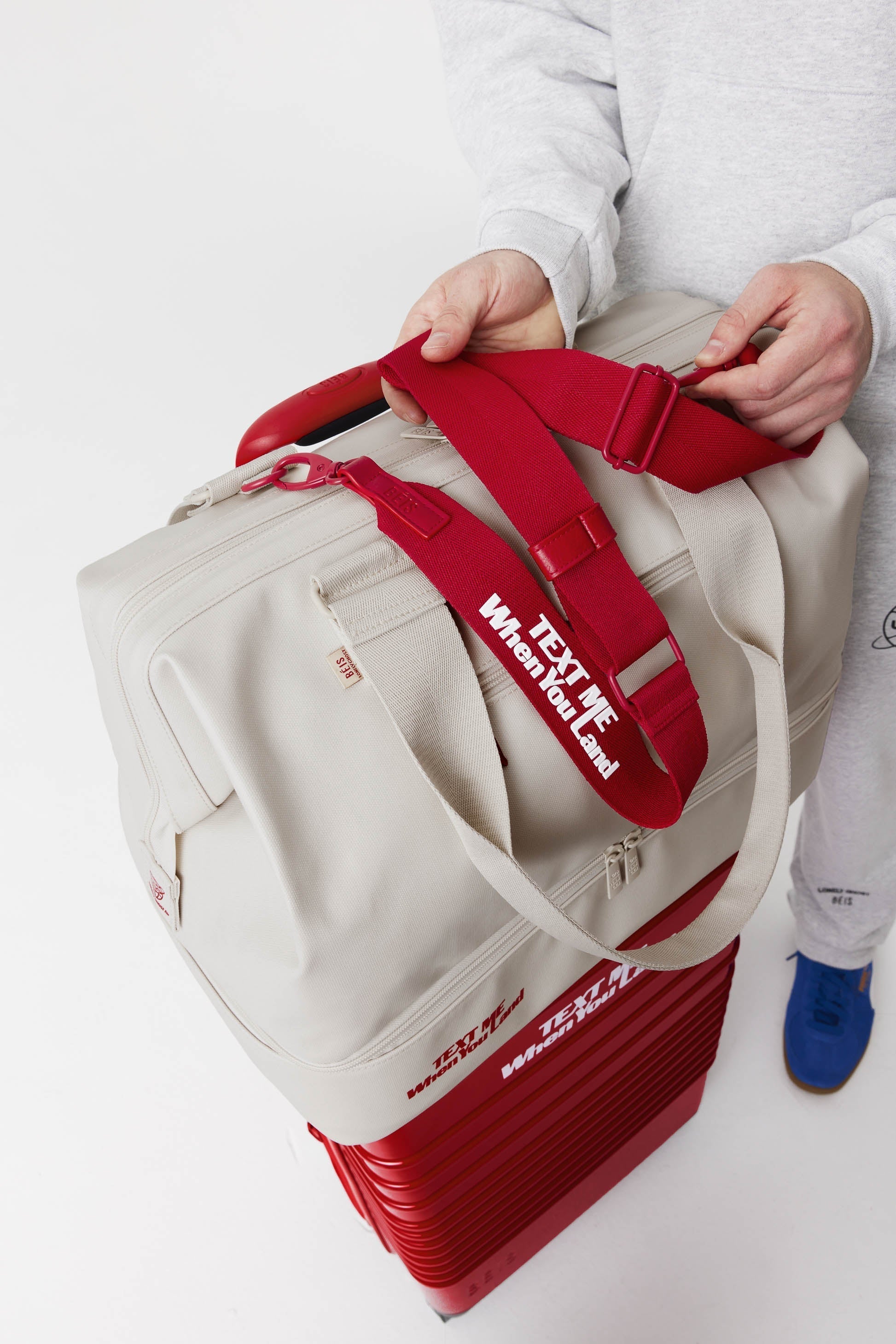 Resale The Shoulder Strap in Text Me Red