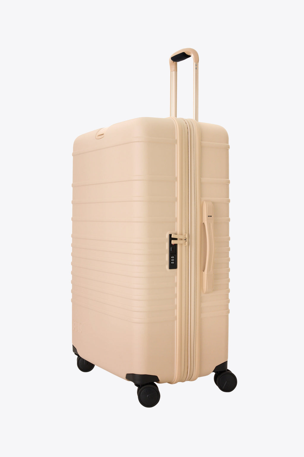 The Large Check-In Roller in Beige