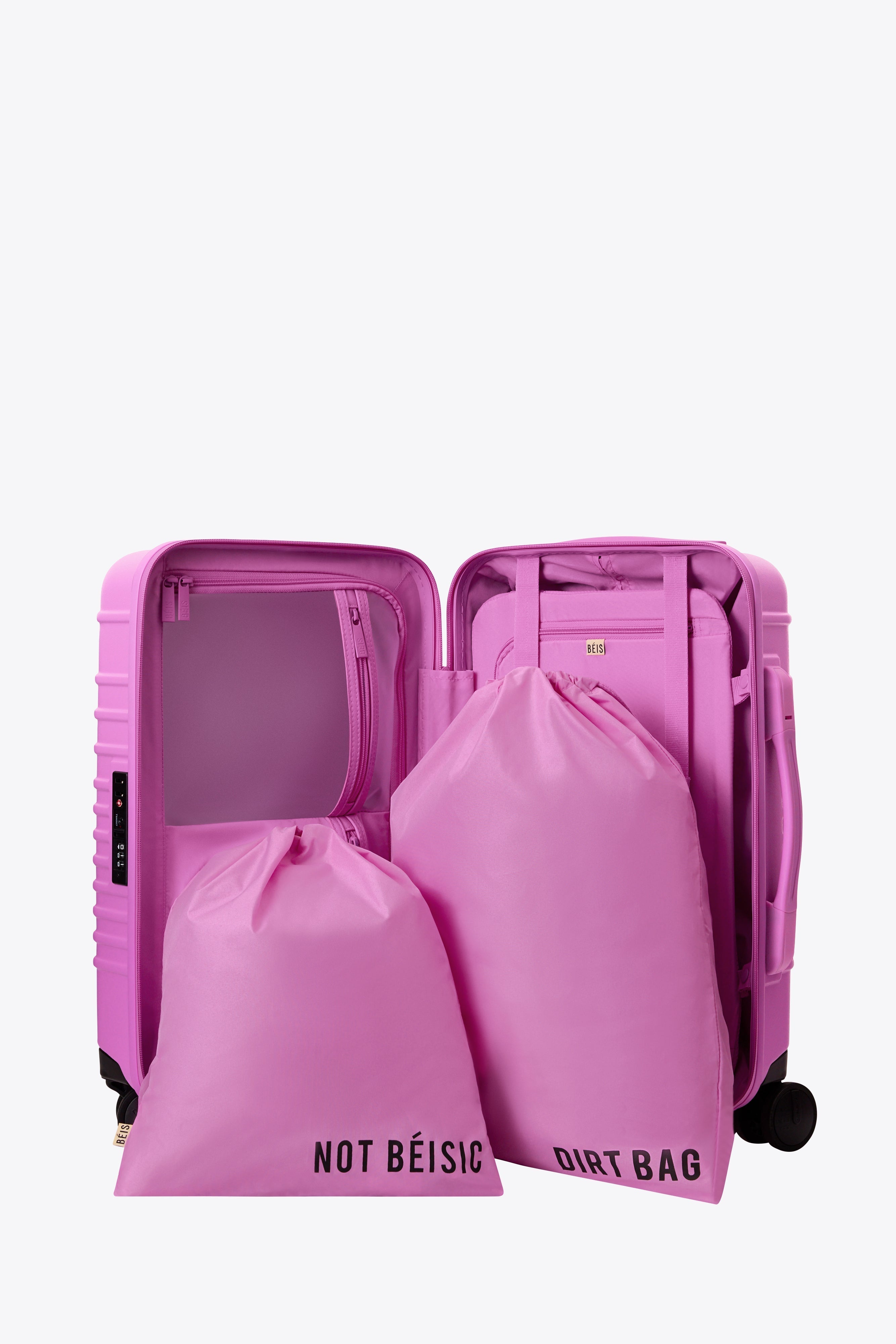 Resale The Small Carry-On Roller in Berry