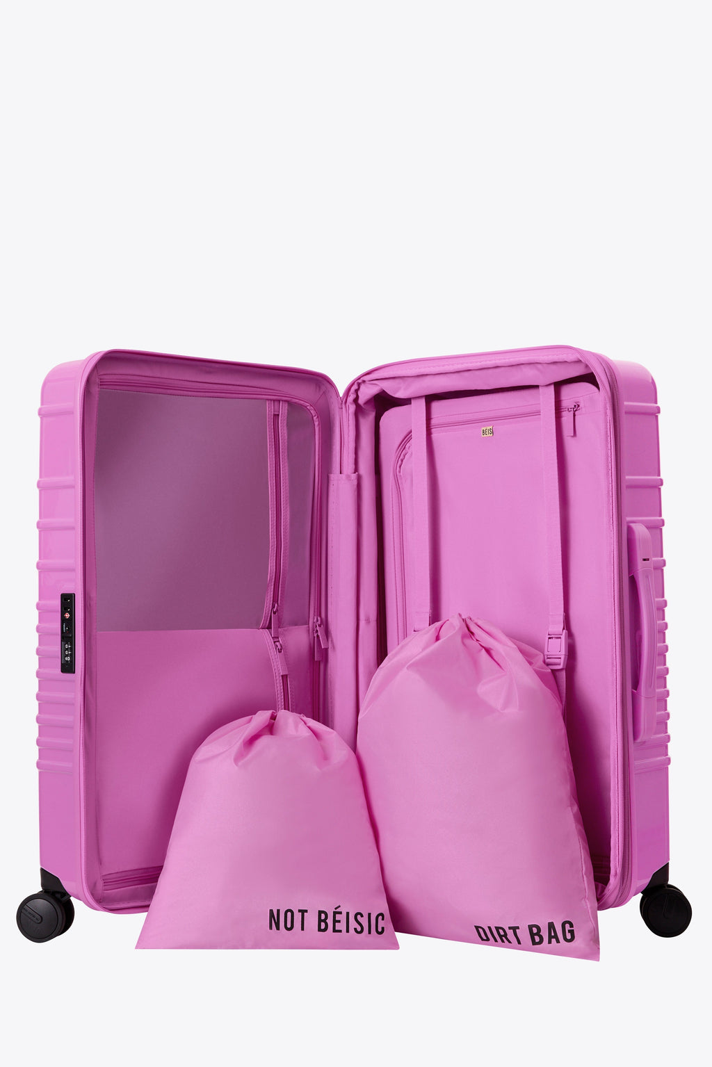 Resale The Medium Check-In Roller in Glossy Berry