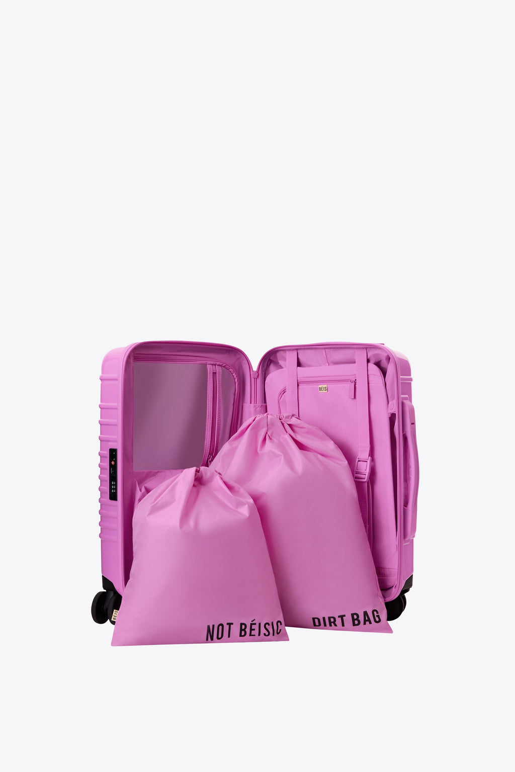 Resale The Small Carry-On Roller in Glossy Berry