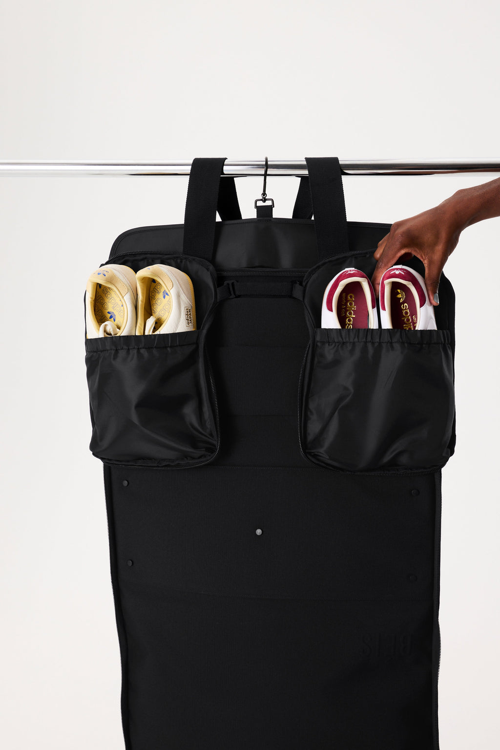 The Garment Duffle Bag in Black