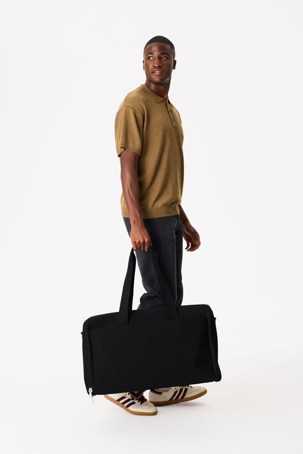 The Garment Duffle Bag in Black