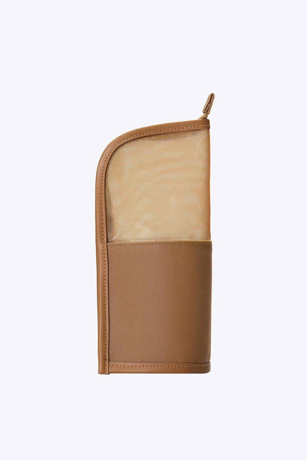 Resale The Makeup Brush Pouch in Camel