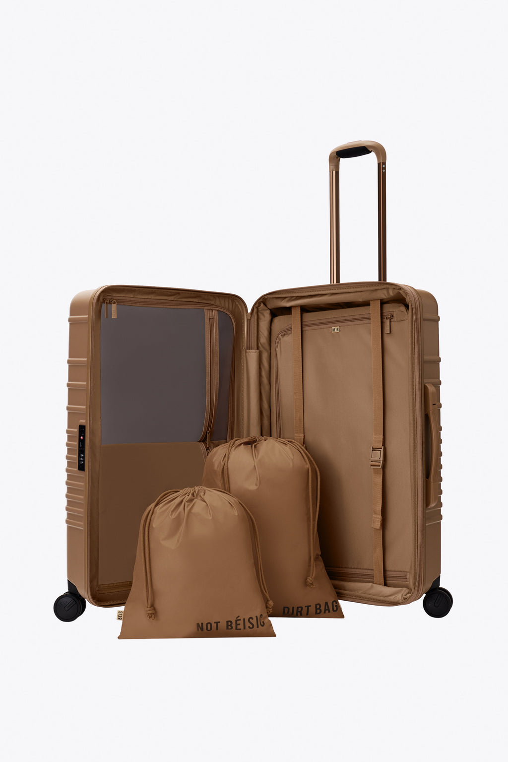 Resale The Medium Check-In Roller in Camel