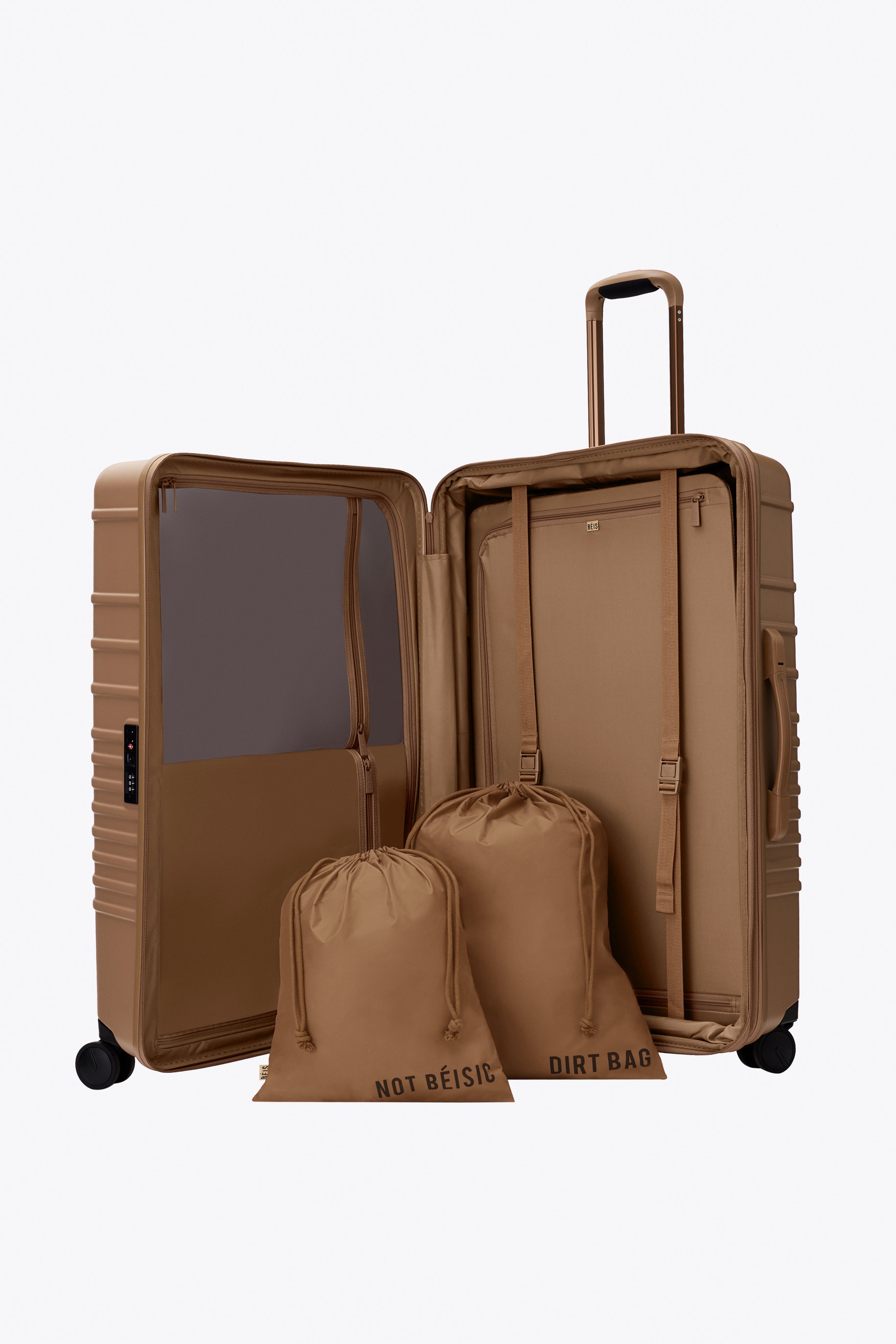 Resale The Large Check-In Roller in Camel