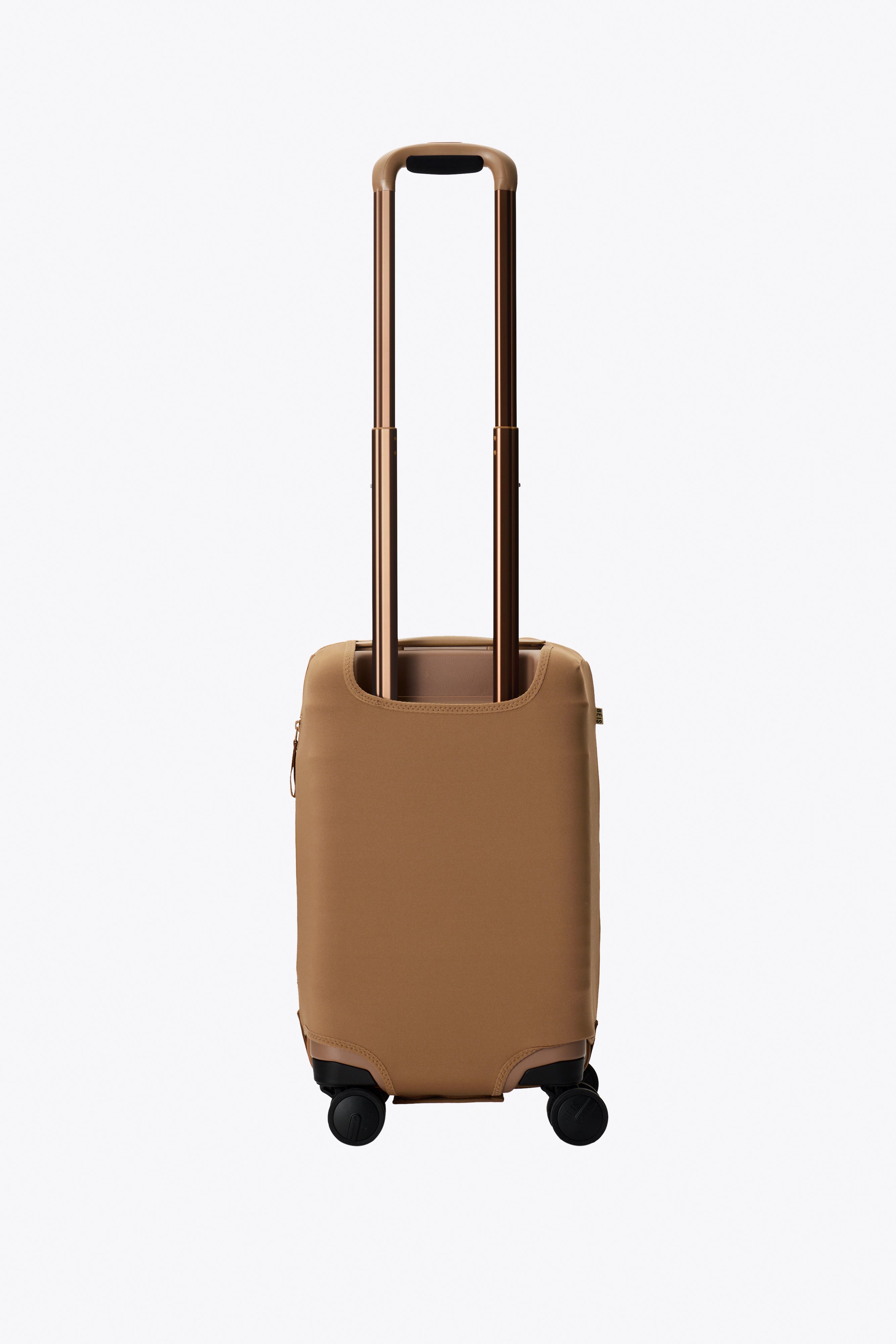The Small Carry-On Luggage Cover in Camel