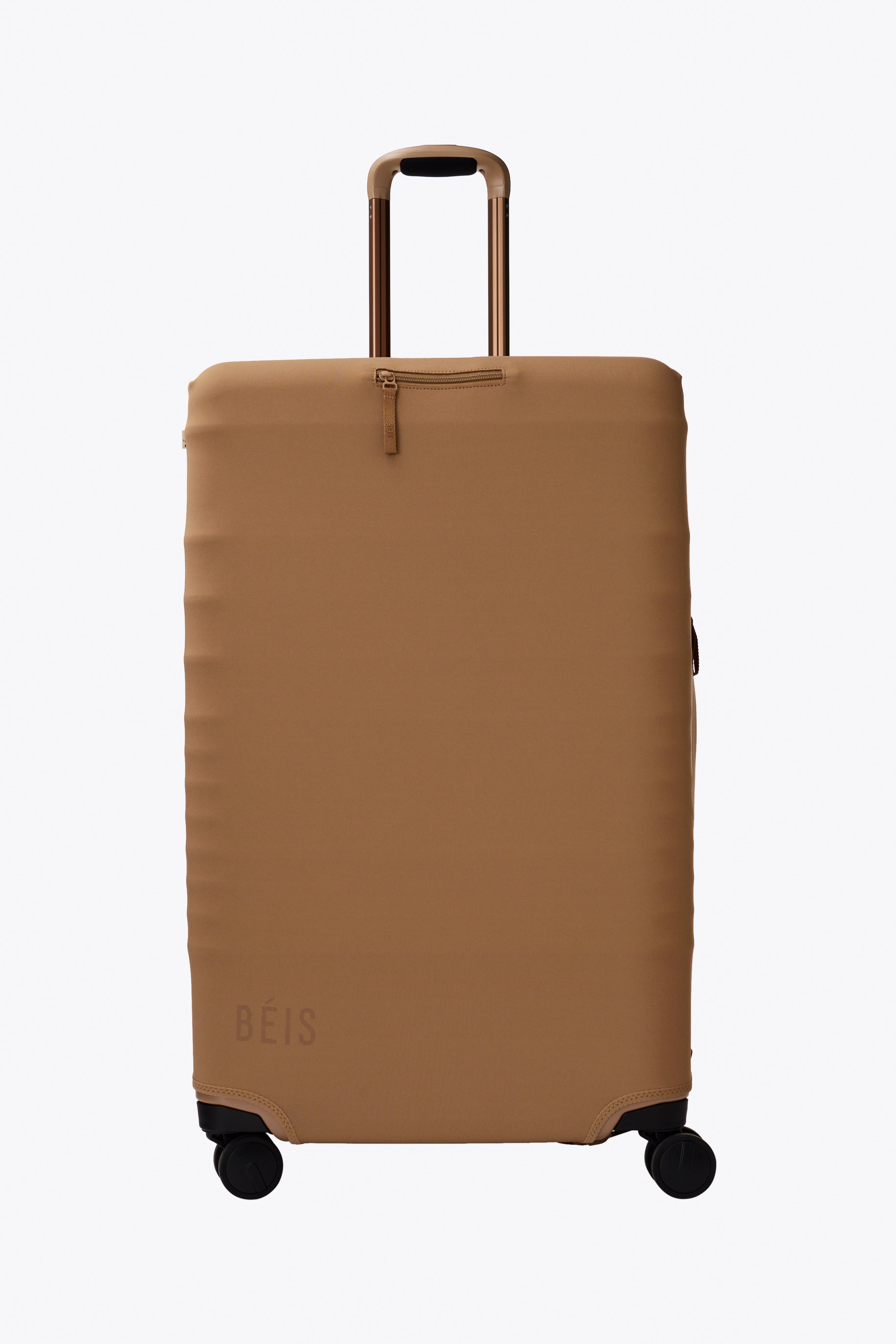 The Large Check-In Luggage Cover in Camel