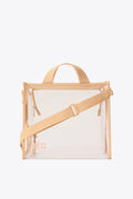 The Stadium Tote in Beige