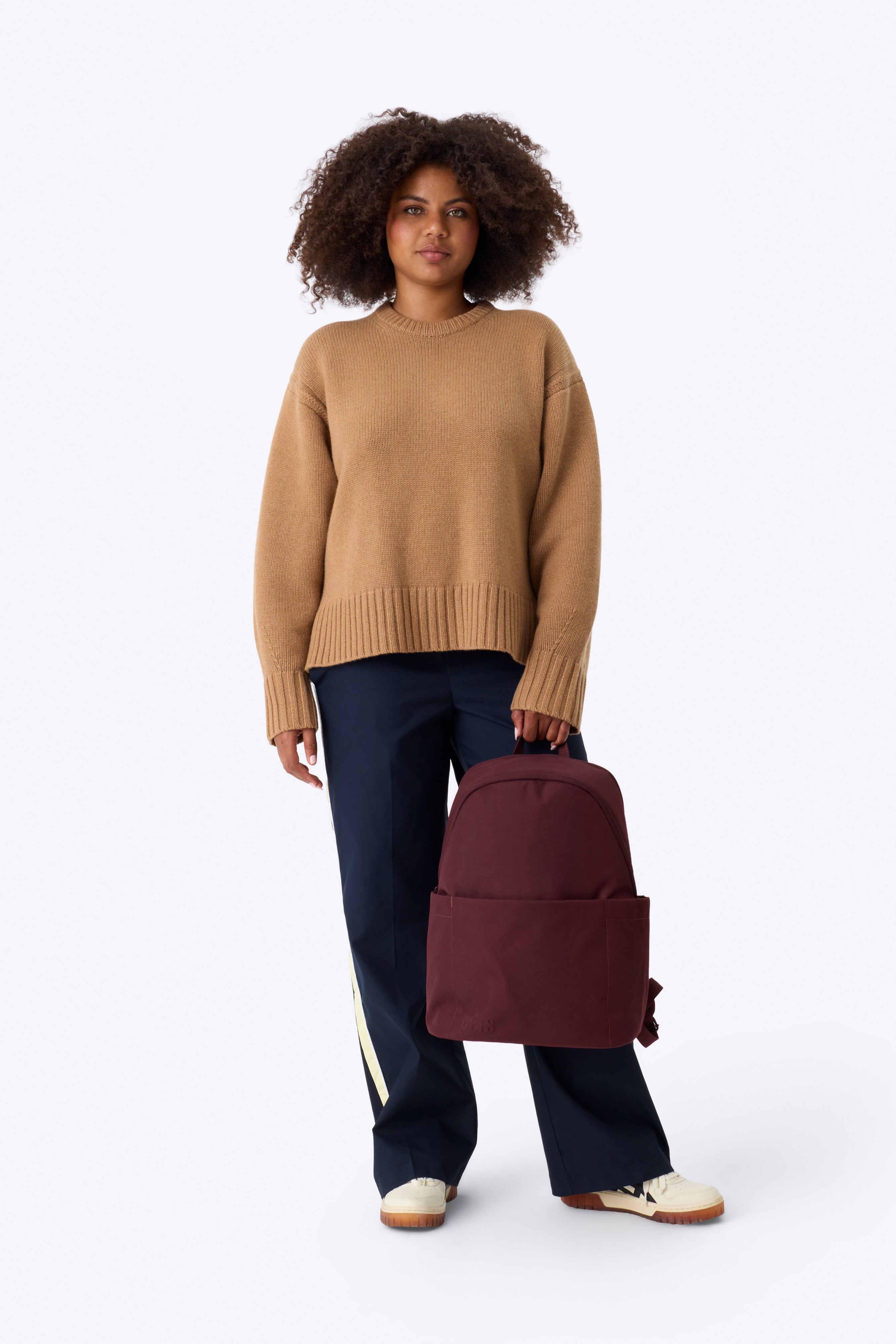 The Classic Backpack in Burgundy