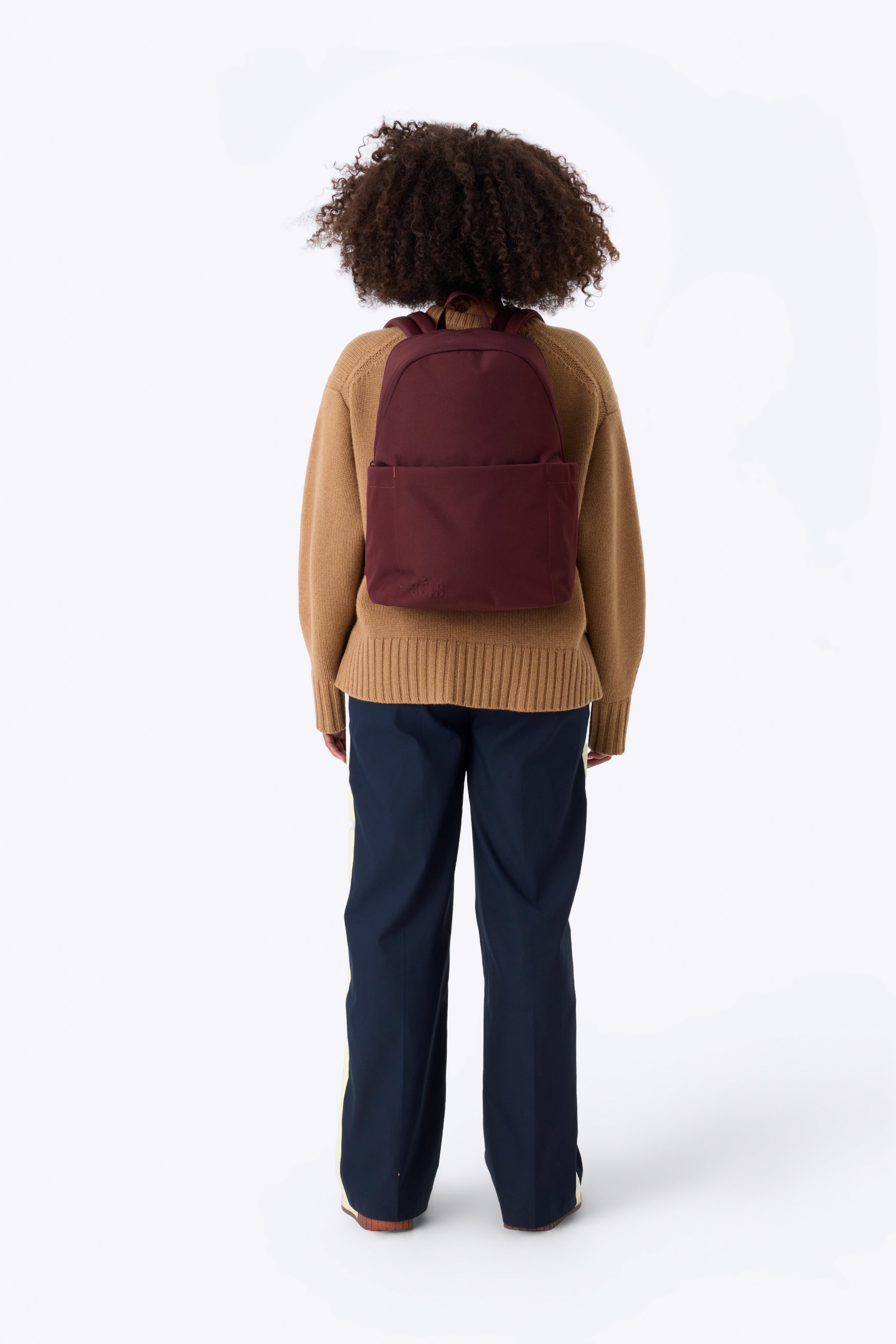 The Classic Backpack in Burgundy