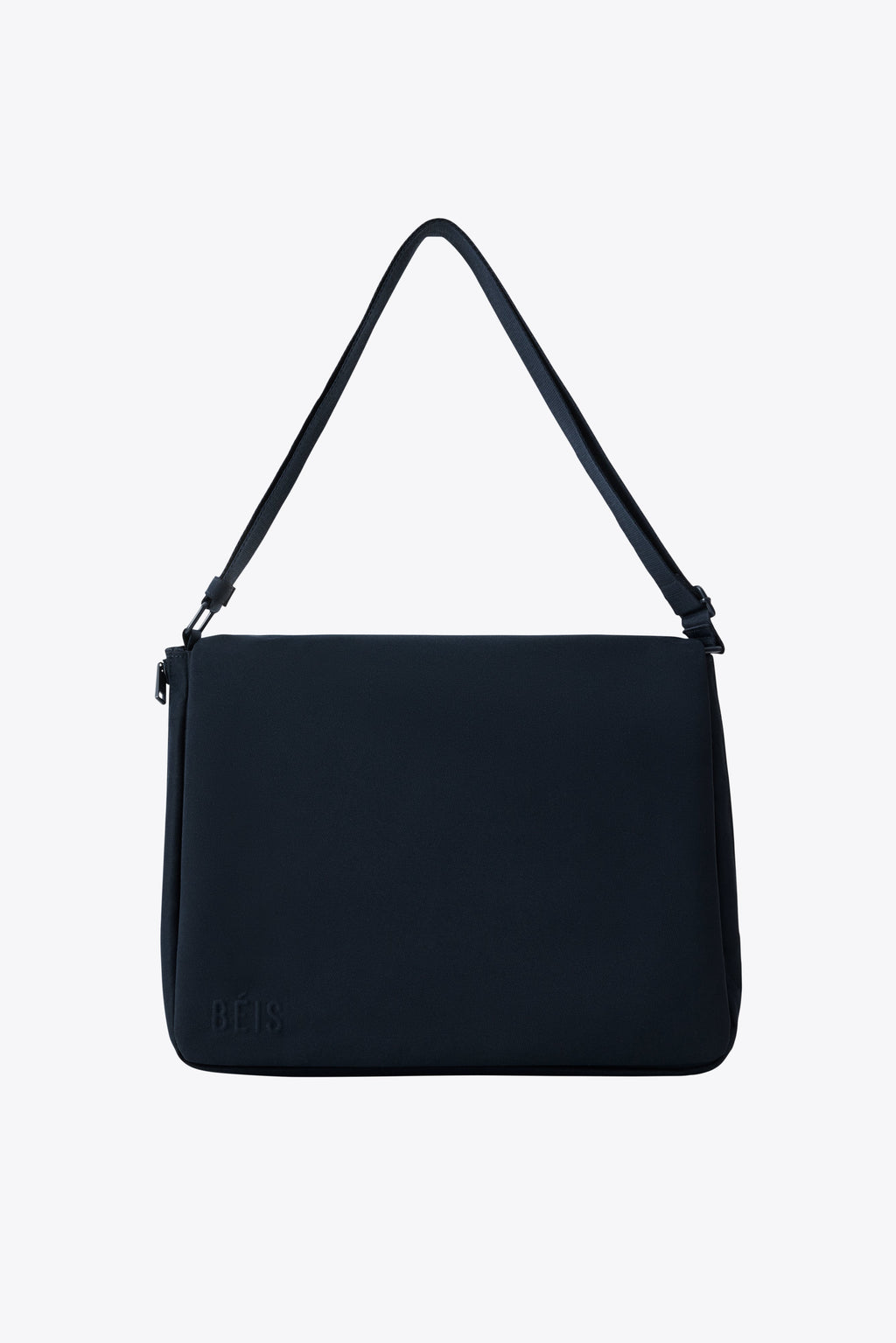 The Expandable Messenger Tote in Navy