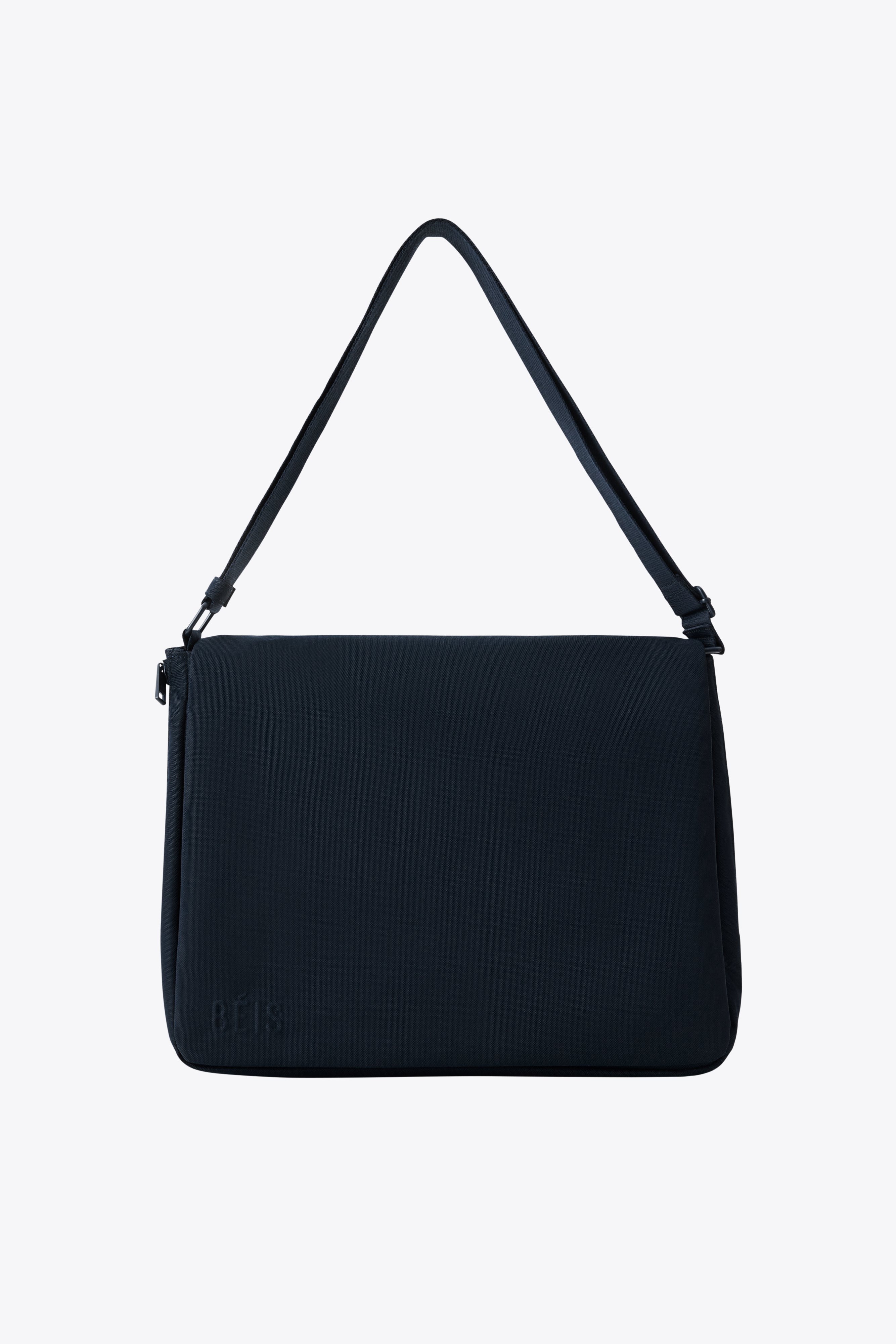 The Expandable Messenger Tote in Navy