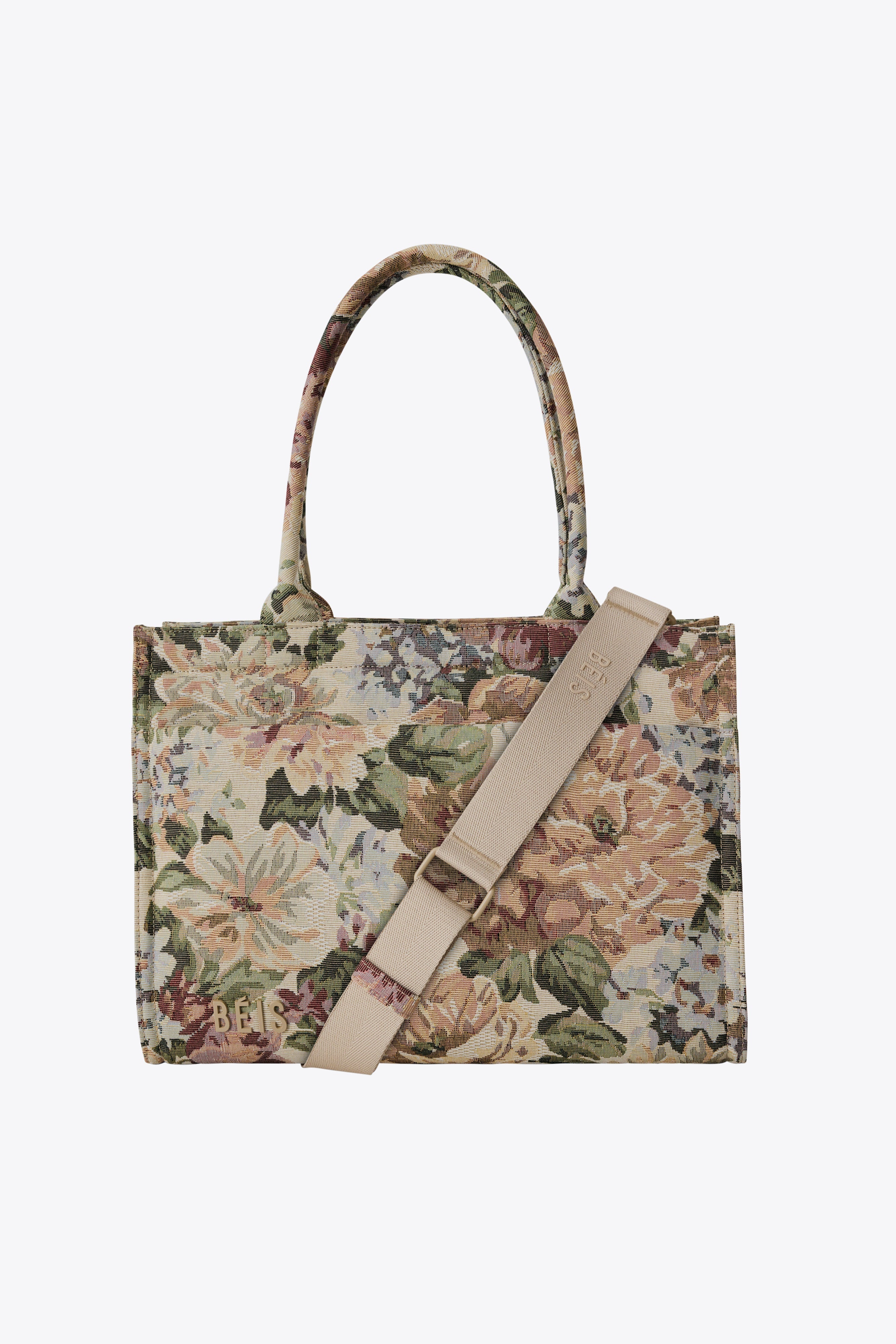The Book Tote in Vintage Floral