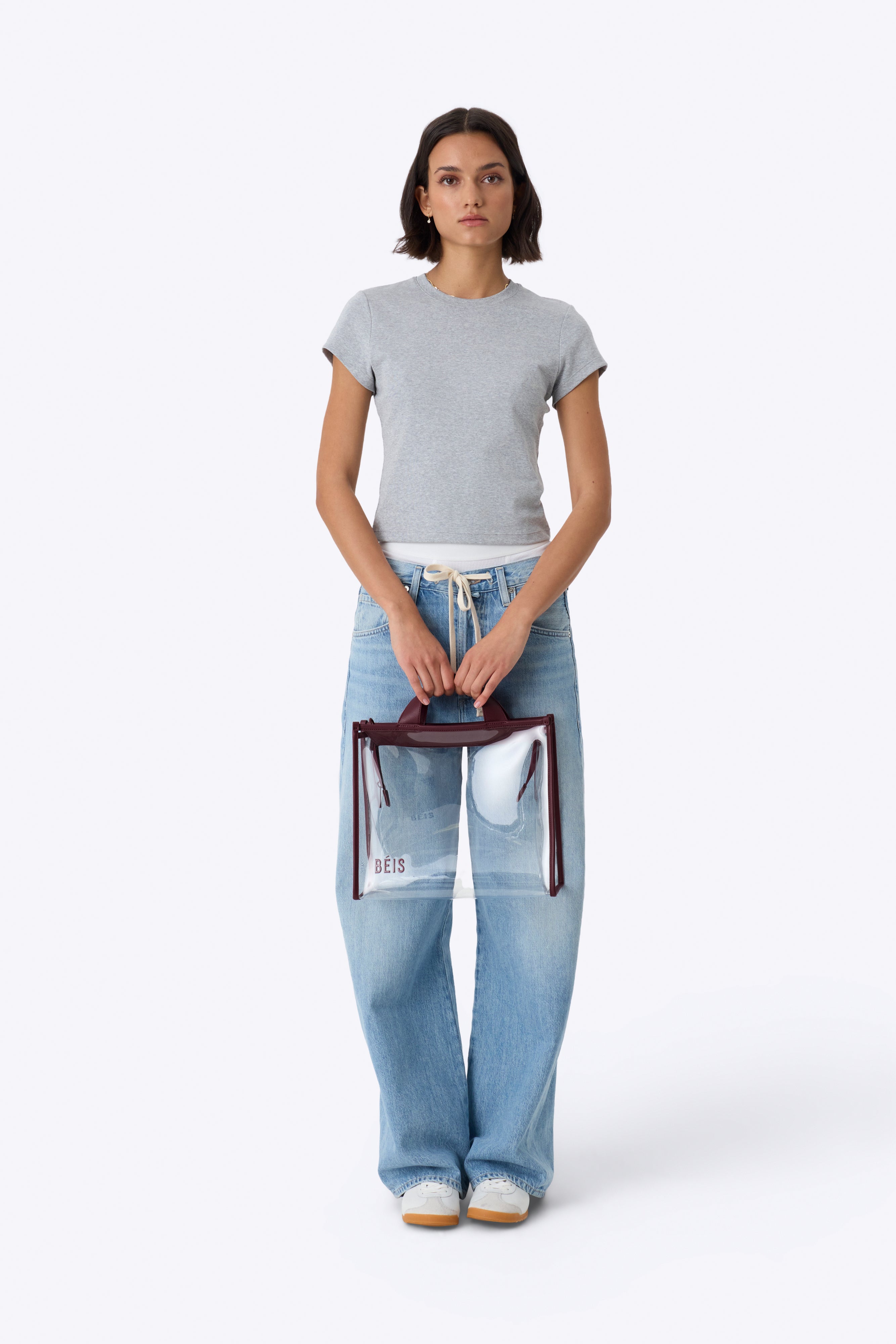 Resale The Stadium Tote in Burgundy