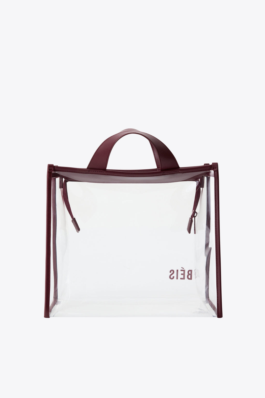 The Stadium Tote in Burgundy