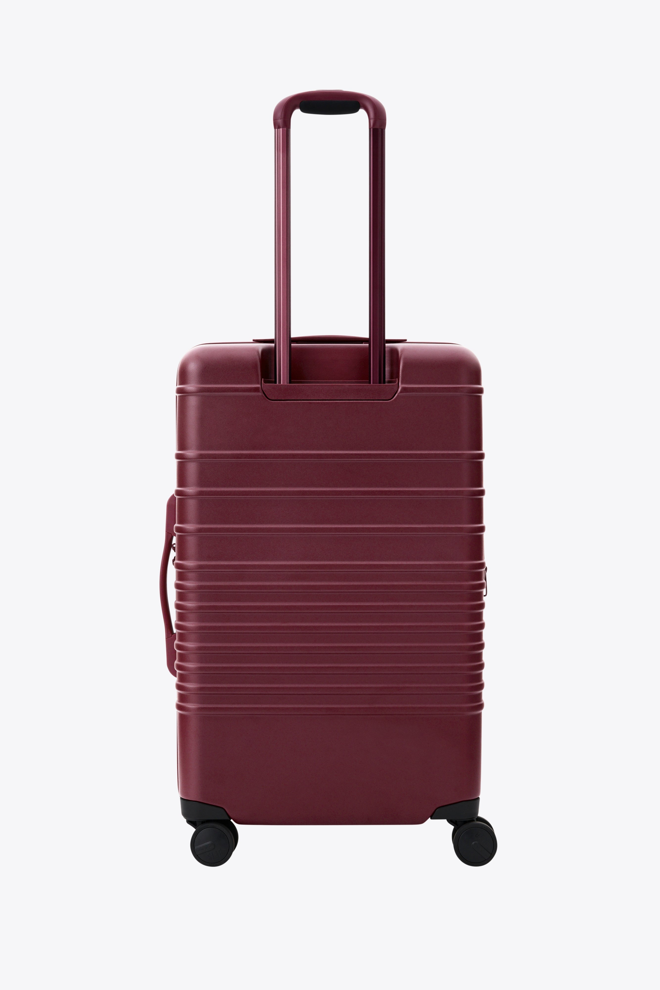 Resale The Medium Check-In Roller in Burgundy