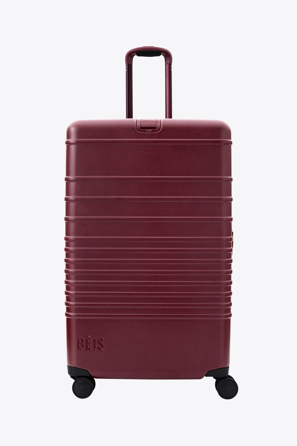 The Large Check-In Roller in Burgundy