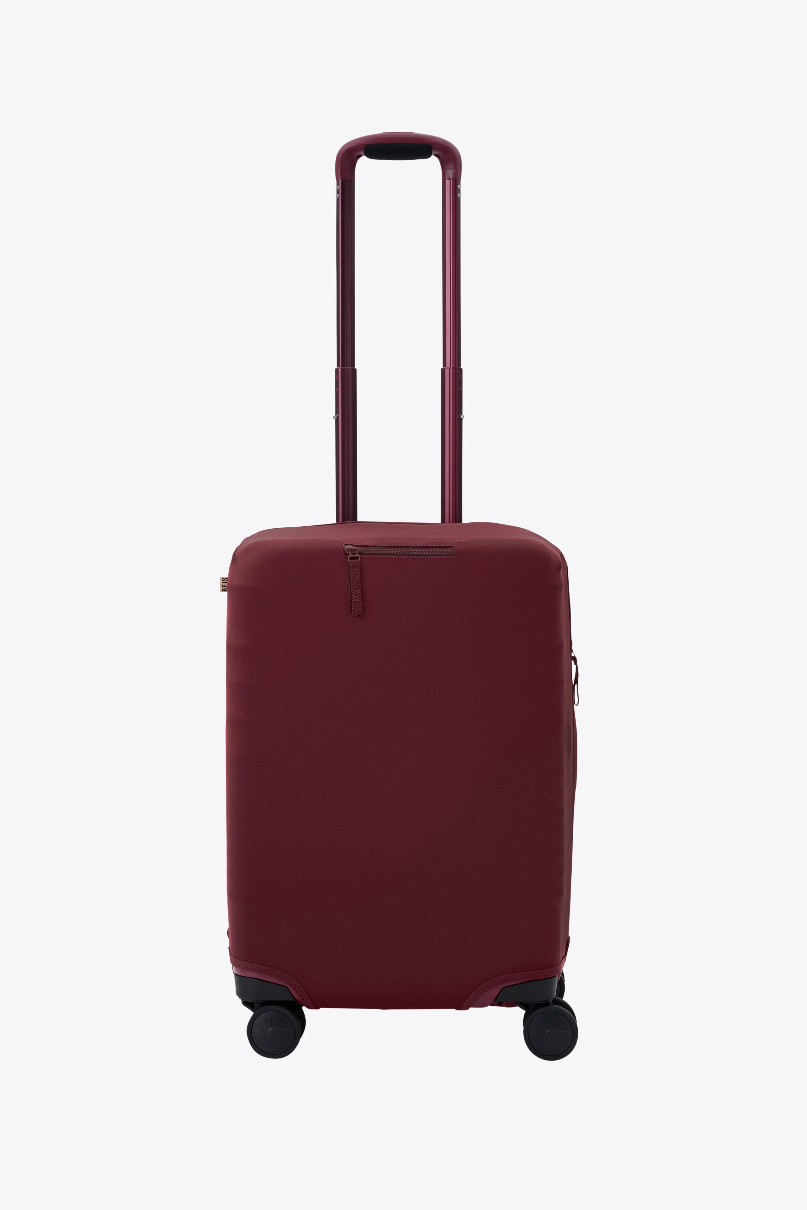 The Carry-On Luggage Cover in Burgundy