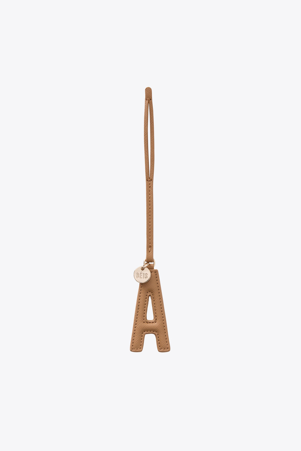 The Letter Charm in Camel