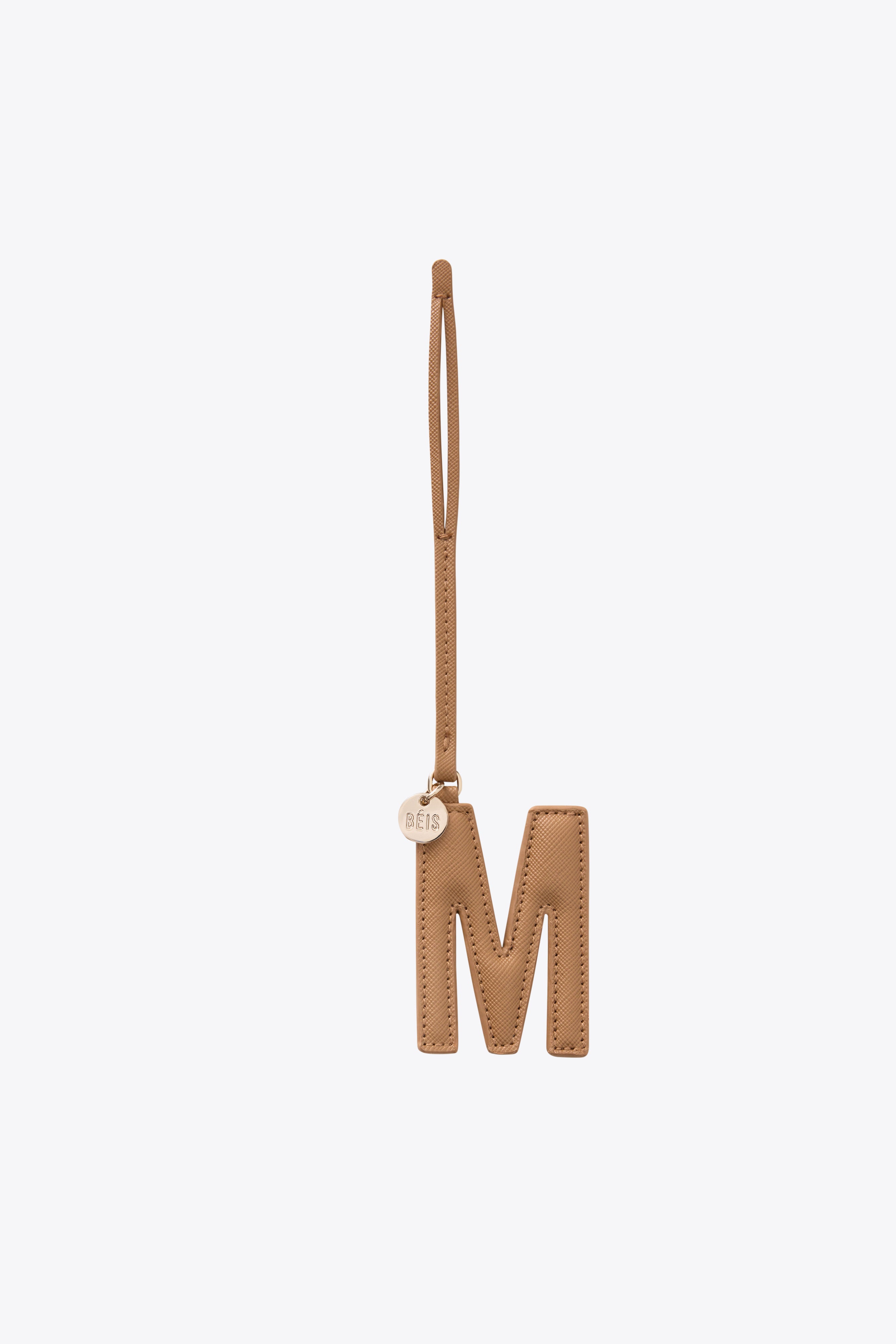The Letter Charm in Camel
