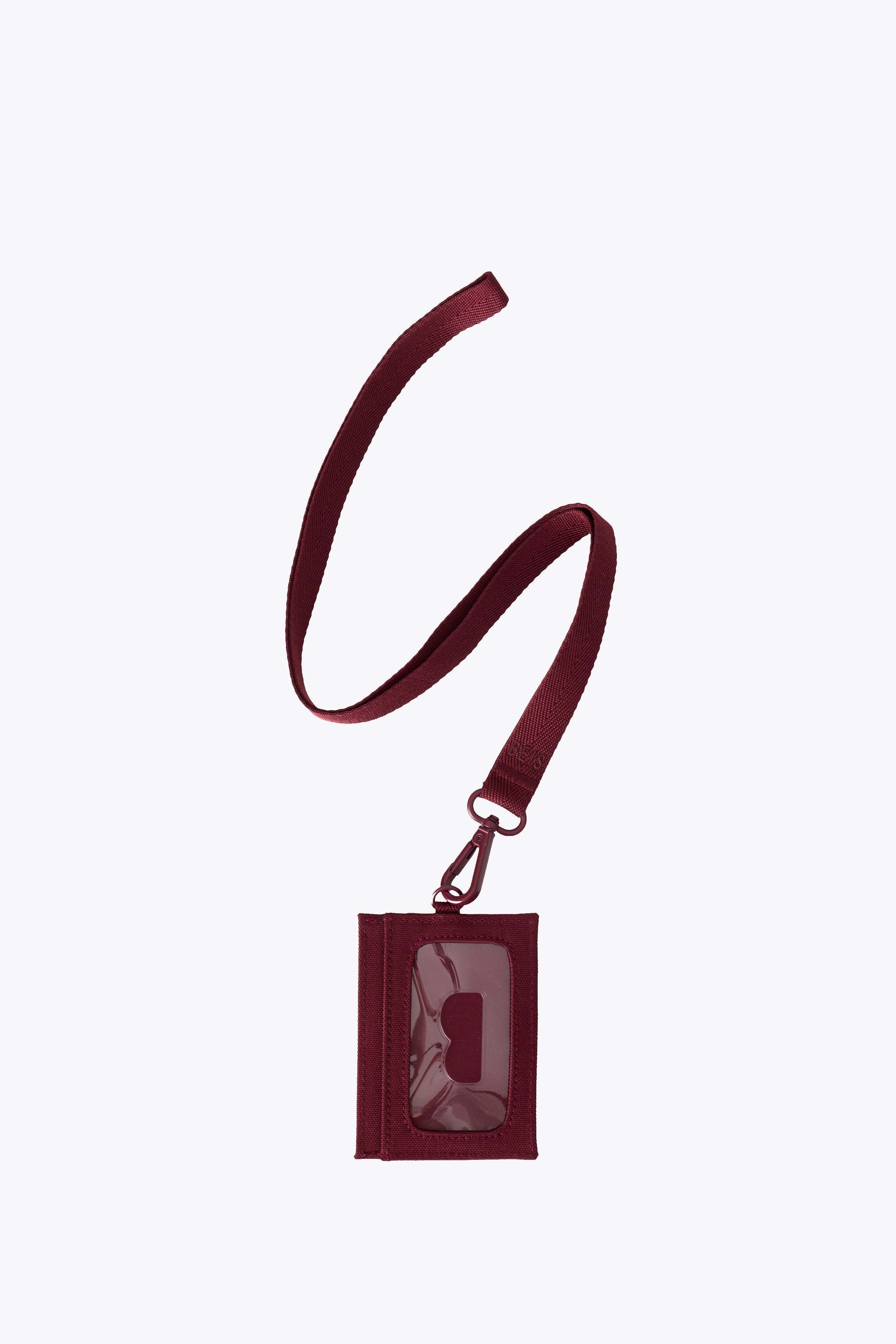 The ID Card Holder in Burgundy