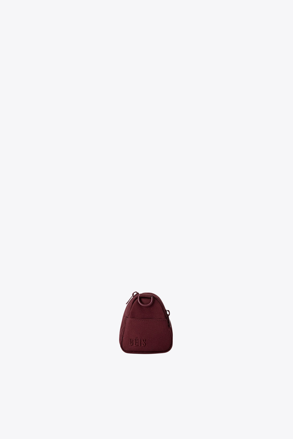 The Expandable Crossbody Charm in Burgundy