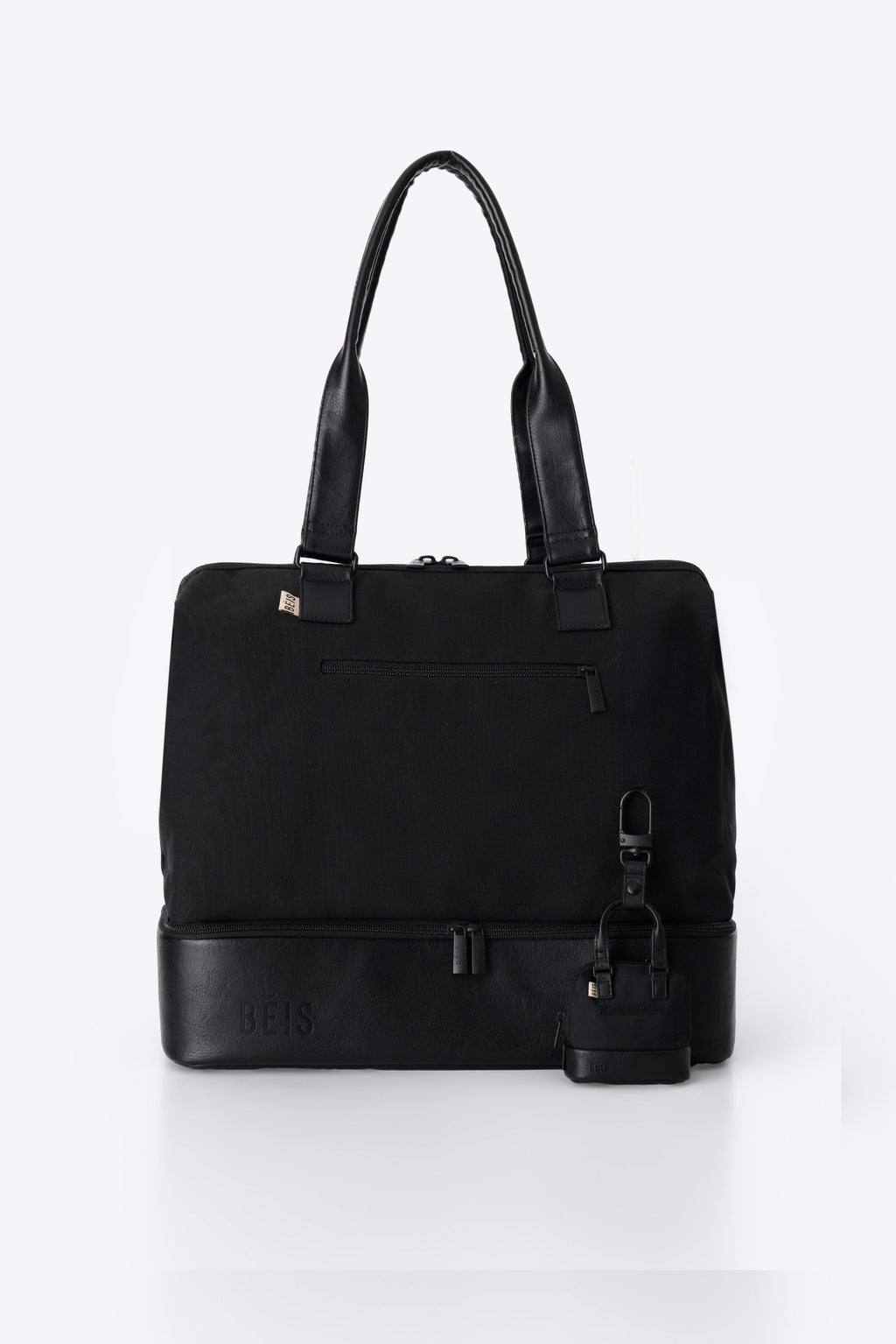 The Micro Weekender Charm in Black