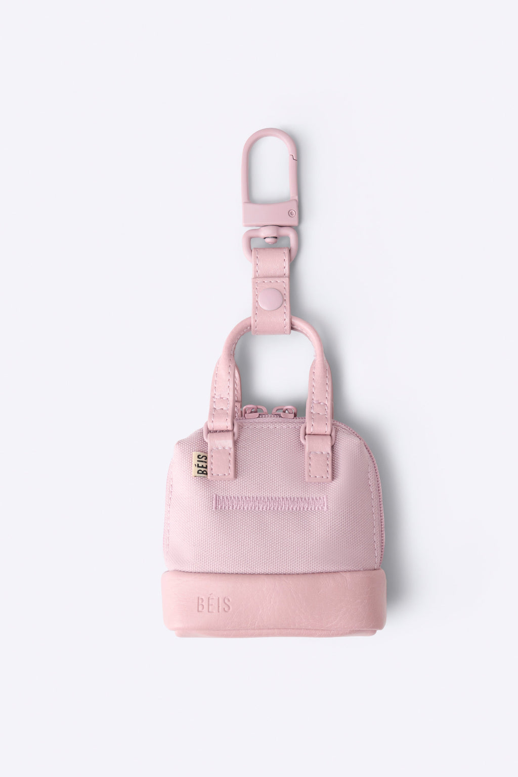 The Micro Weekender Charm in Atlas Pink