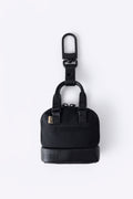 The Micro Weekender Charm in Black